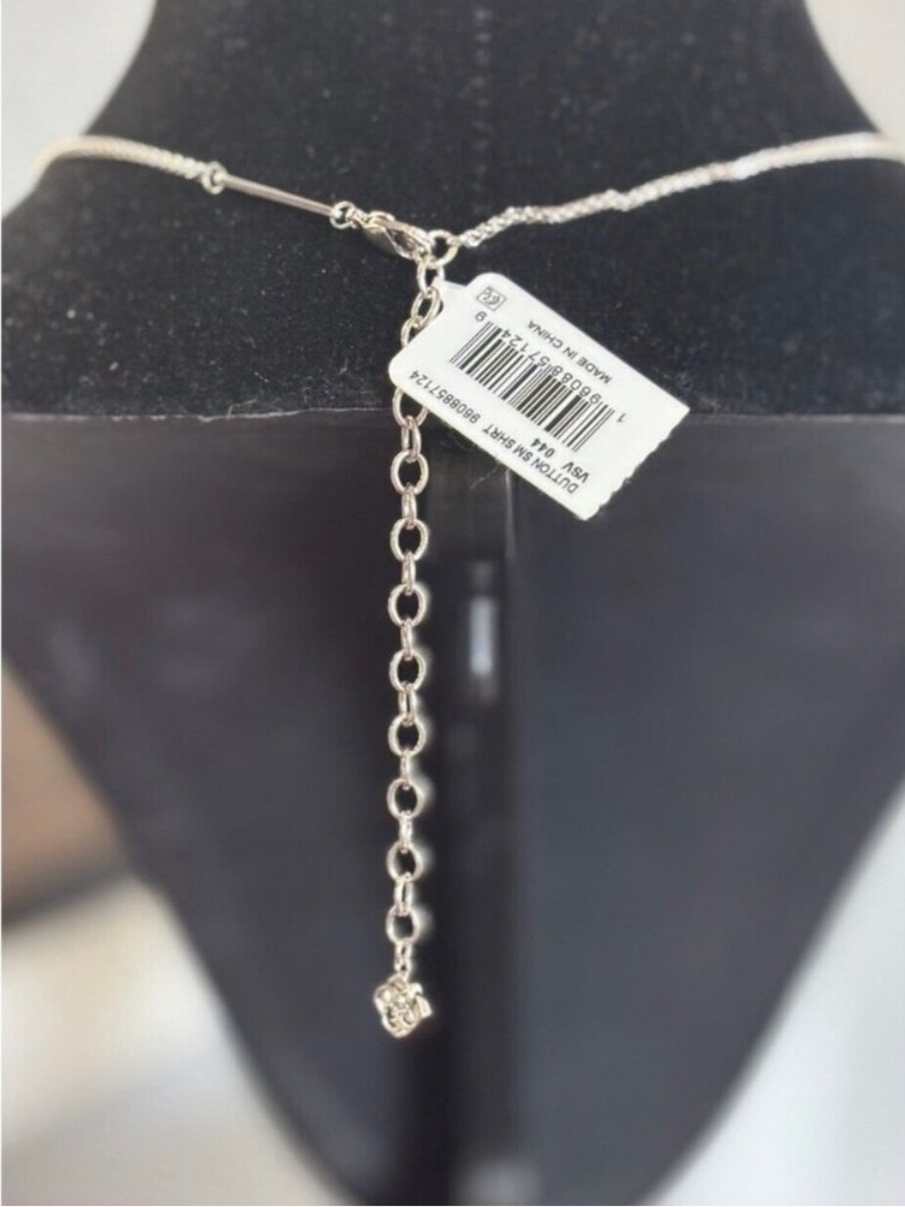 Kendra Scott Yellowstone Y Silver Necklace - Picture 4 of 5
